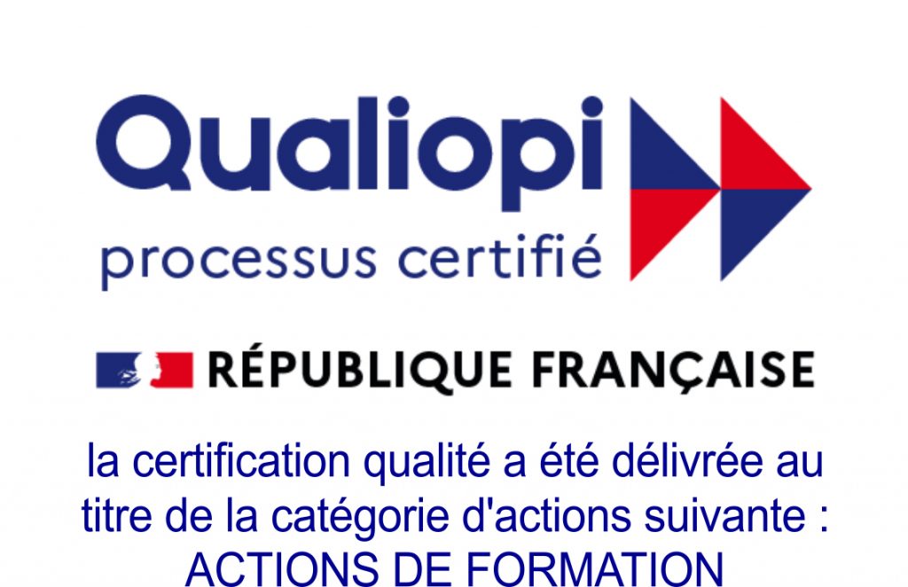 Certification Qualiopi de CENOLIA AQUITAINE
